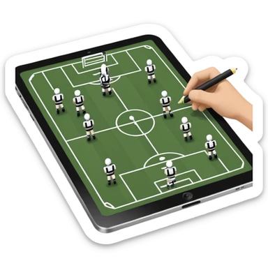 football playbook formation  eleven players sticker