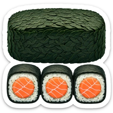 sushi nori sticker