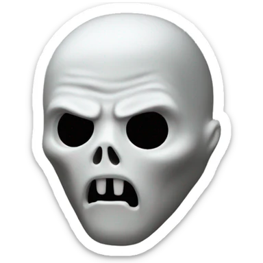 Ghost from call of duty  sticker