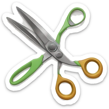 scissors sticker