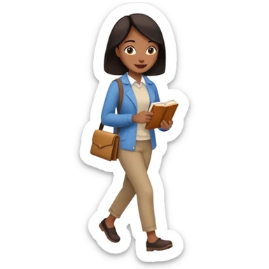 Create a 5 Emojis of my day and write a sentence about it...' sticker