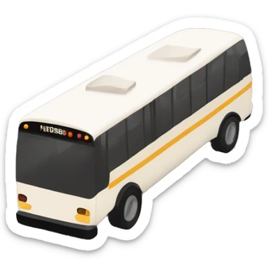 Bus leaving a brown trail sticker