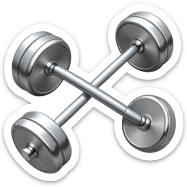 Barbell piercing  sticker