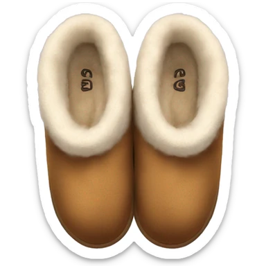 UGG slippers  sticker