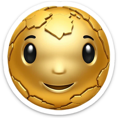 golden earthgolden earth sticker