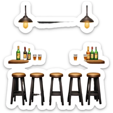 a bar sticker