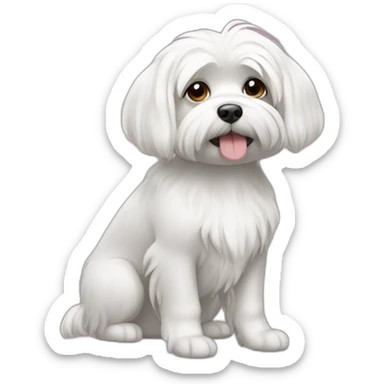 maltese sticker