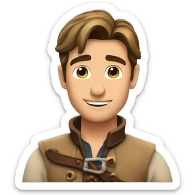 Flynn rider sticker