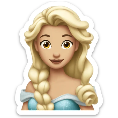 Disney princess  sticker