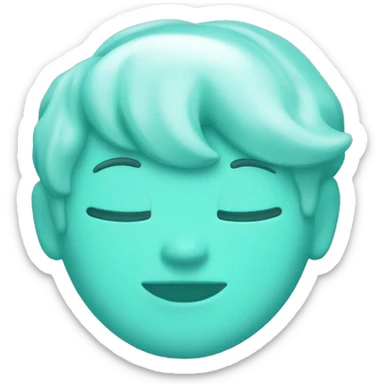 Tiffany blue sticker