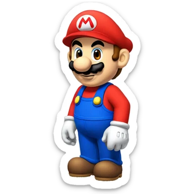 Mario sticker