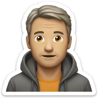 Un homme qui n’abandonne jamais sticker