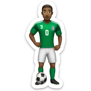 Méchante footballeur  sticker