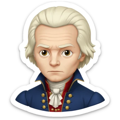 Maximilien Robespierre sticker
