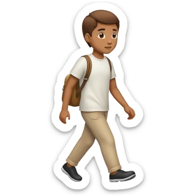 persona caminando  sticker