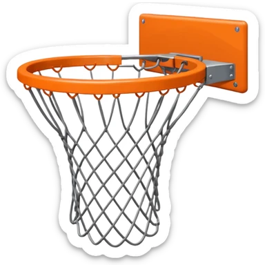 Canasta de basquet sticker