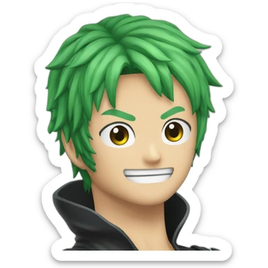 Zoro qui chevauche nami sticker