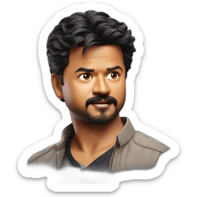 Leo Thalapathy Vijay sticker
