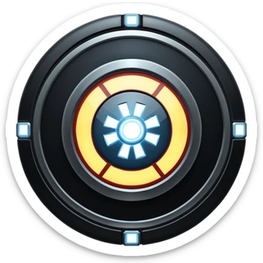 Arc reactor sticker