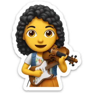 annita musician from brazil sticker