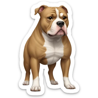 American Bully full body  sticker