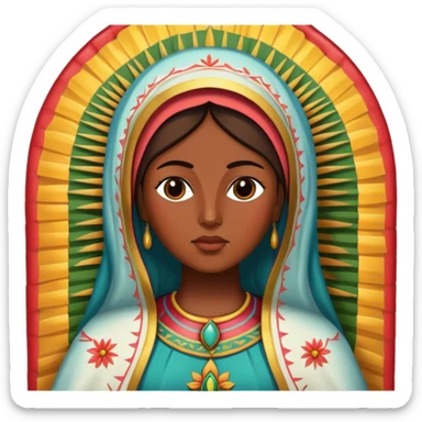 Virgen de guadalupe  sticker
