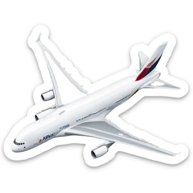airbus a380 sticker