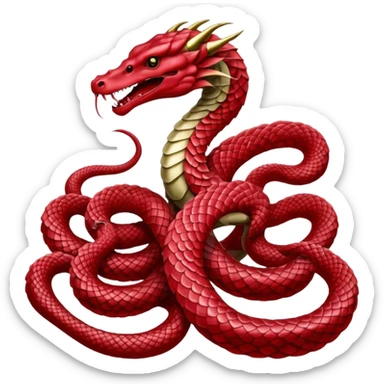 YAMATA NO OROCHI multicabeza sticker