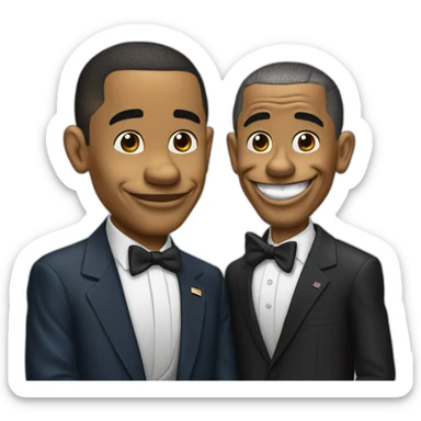 donald duck with barack obama sticker