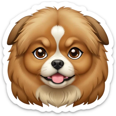 tibetan spaniel cute sticker