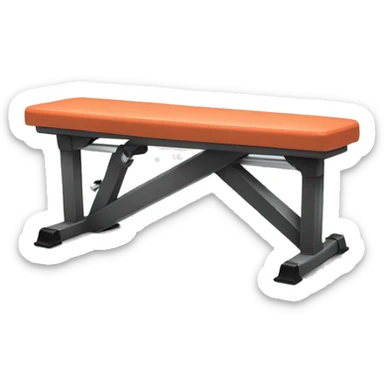 workout bench sticker