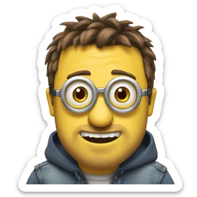 Kevin minion emoji sticker