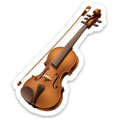 Viola string sticker