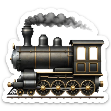 Steam Train sticker