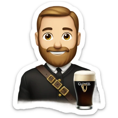 Pint of Guinness  sticker