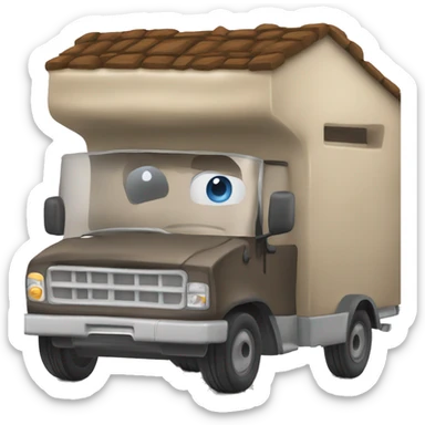 Дом на колесах sticker