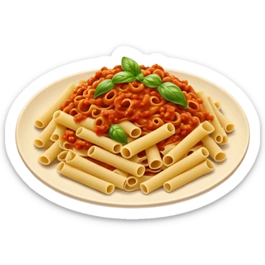 pasta bolognese sticker