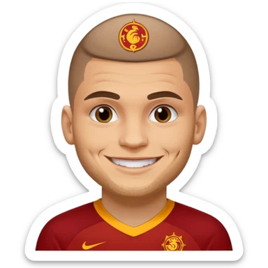 İcardi Galatasaray logolu emoji yap sticker