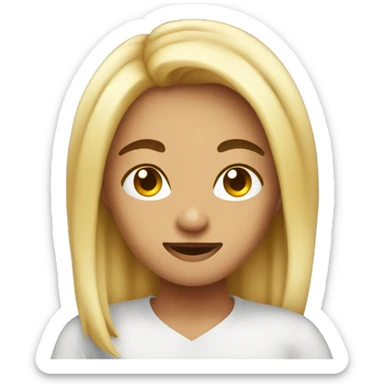 hot emoji desire sticker