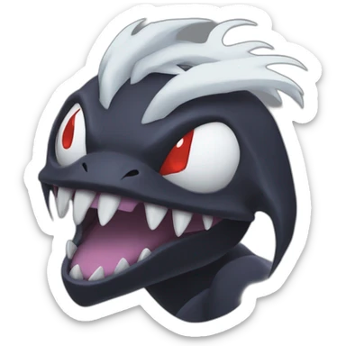 Darkrai Pokémon spectre sticker