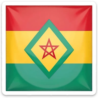 amazigh flag sticker