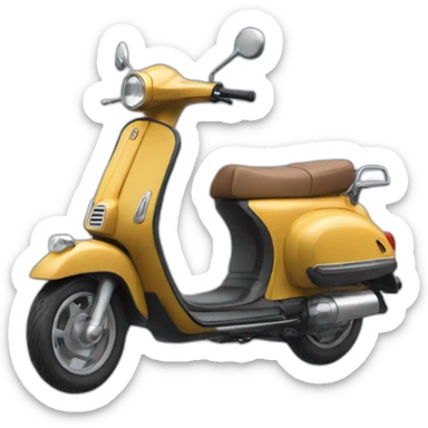 Scooter sticker