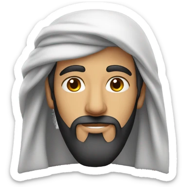 Homme origine arabe sticker