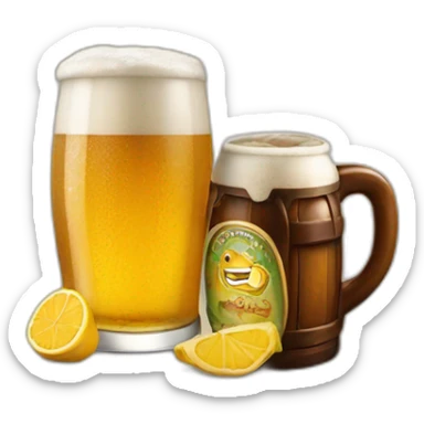 cerveza artesanal sticker