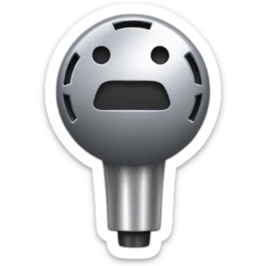 Car gear knob sticker