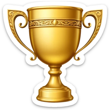 a victory cup sticker