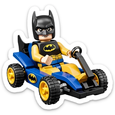 full size real-appearance road racing sexy muscular Batman’s masculine midnight-colored tight outfit sixty’s tv show dark stealthy accurate sporty safe plush deluxe Lego off-road pursuit drifting car lexus (black hair,reclining and relaxed torso and shoulders back against seat) rallycross kart  sticker