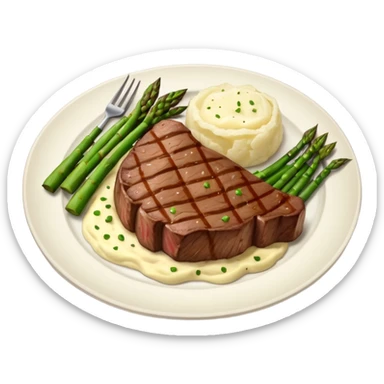 steak dinner sticker