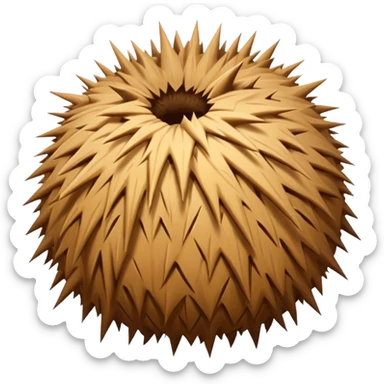 emoji of tumbleweed is rolling sticker