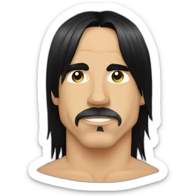 Cute Anthony Kiedis sticker